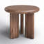 Harper 24" Round Side Table In American Walnut
