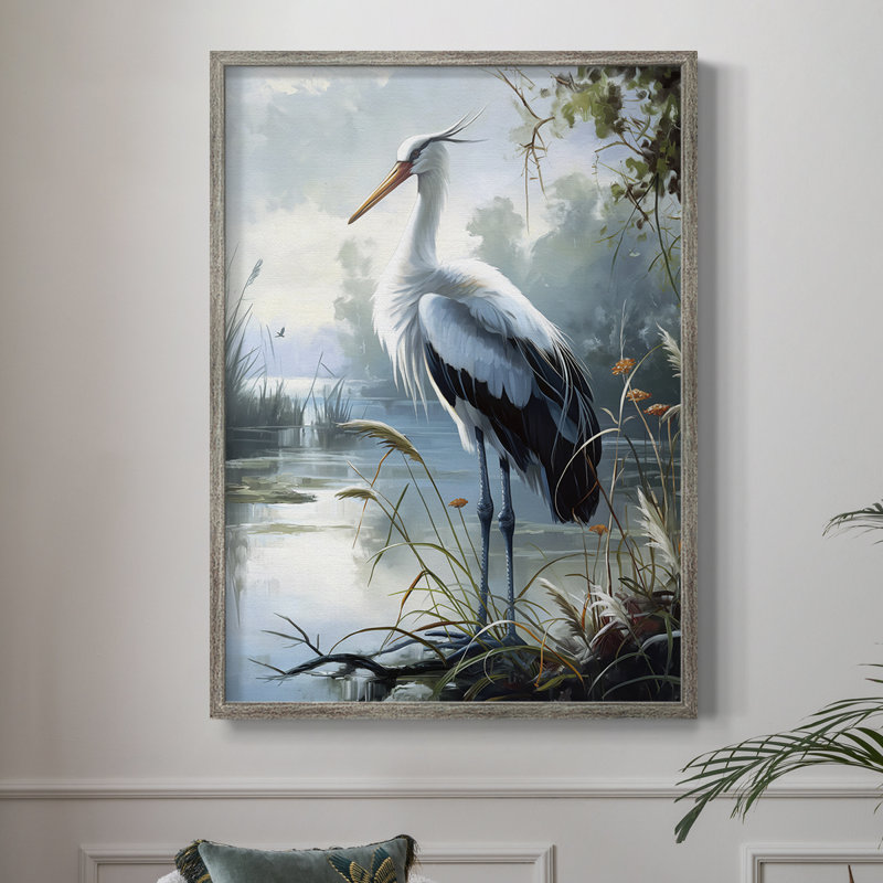 ANIMALS Series CVI, reproduction encadrée - bois massif, H 11 po x l 9 po