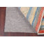 Tapis beige / ivoire en laine noué à la main de conception unique 5 pi 10 po x 8 pi 9 po New Age