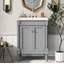 Ensemble de meuble-lavabo simple 24 po avec plateau Dainel-515419817