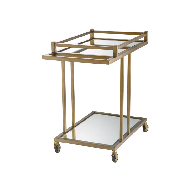 Beverly Hills Metal Bar Cart