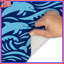 Tapis de bain Blue Dolphins Waves-1242747065