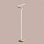 Lampe sur pied 52 po en forme de tube courbé en S 52