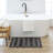 Linkage Casual Geometric Polyester Machine Washable Knitted Bath Mat-94230215-94230211