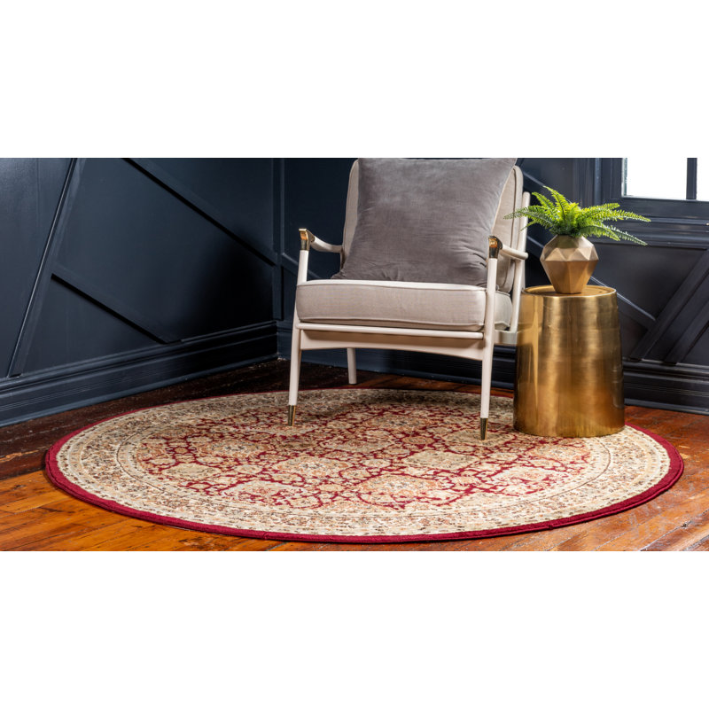 Schmitt Oriental Indoor Rug, Round 7'10"