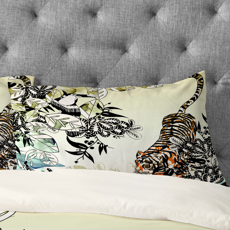 Tiger Pillowcase, King