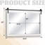  Miroir d'appoint rectangulaire moderne-1436656453-1436656474