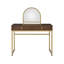 Bureau de coiffeuse avec miroir Coleen &