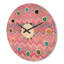 Horloge murale abstraite géométrique III-63891430