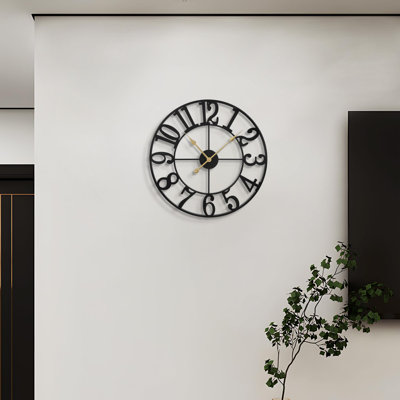 Lylya Stainless Steel Wall Clock