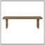 Banc en bois avec pieds robustes