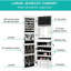 Armoire de rangement polyvalente à 4 tiroirs-1866388384