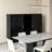47.2-Inch Bar Counter With Folding Tabletop And Power Outlets, Double-Door Storage Including Wine Rack And Glass Rack.-128851896