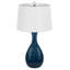 Lampe de table en verre Melzina