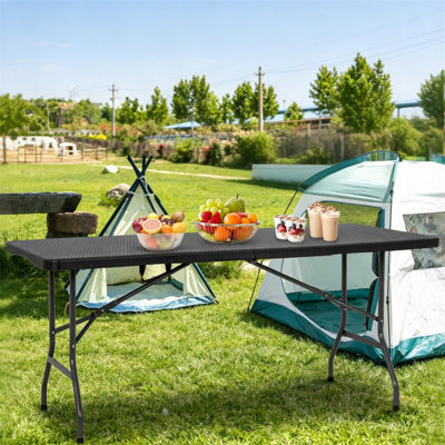 Table de camping pliante pour l'extérieur