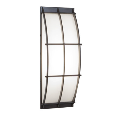 Tyro - Wet Location Wall Fixture - Opal Glass Shade