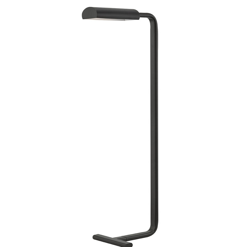 Lampe de travail sur pied à DEL 48 po Trestin, Bronze vieilli