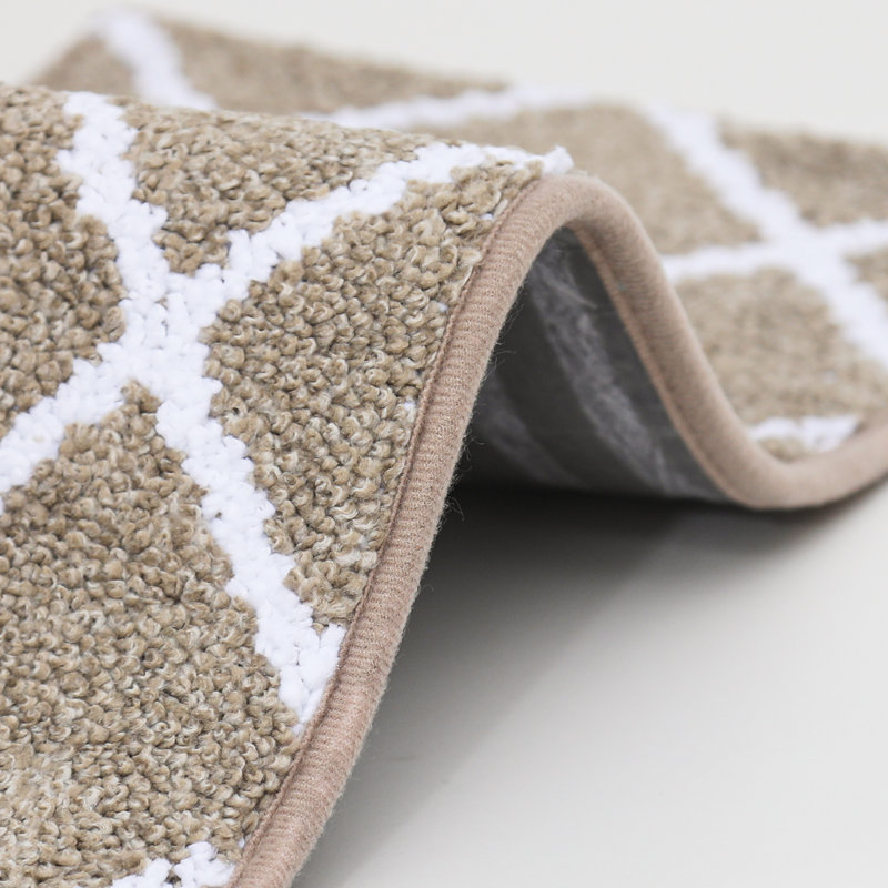 Tapis d'escalier antidérapant Minghui, Beige, 15