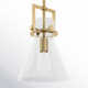 Coterie Single Light Glass Dimmable Pendant