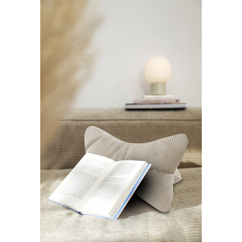 Coussin de lecture Inga, ensemble de 2, Ivoire