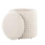 Rangement en laine de 18 po avec texture tissée 3D, couvercle amovible, solution intérieure, capacité de 250 lb, 18 po avec style texturé, utilisation, limite-747956674