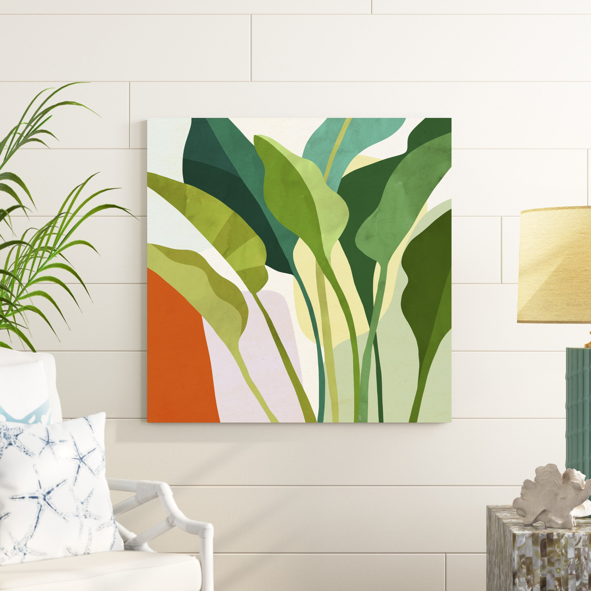 Beachcrest Home™ Tropica I by Victoria Borges - Graphic Art Print on ...