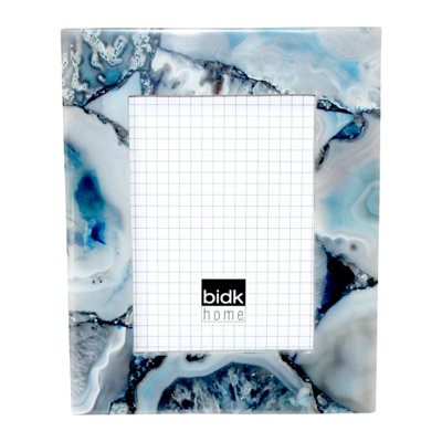 5"X7" Blue Agate Photo Frame