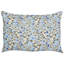 Alysah Valloria Indoor / Outdoor Floral Blue Rectangular Lumbar Cushion With Filling
