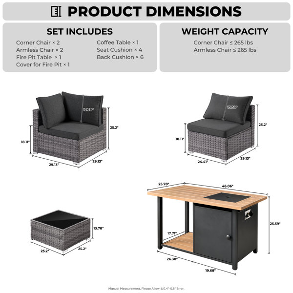 Dimensions du produit