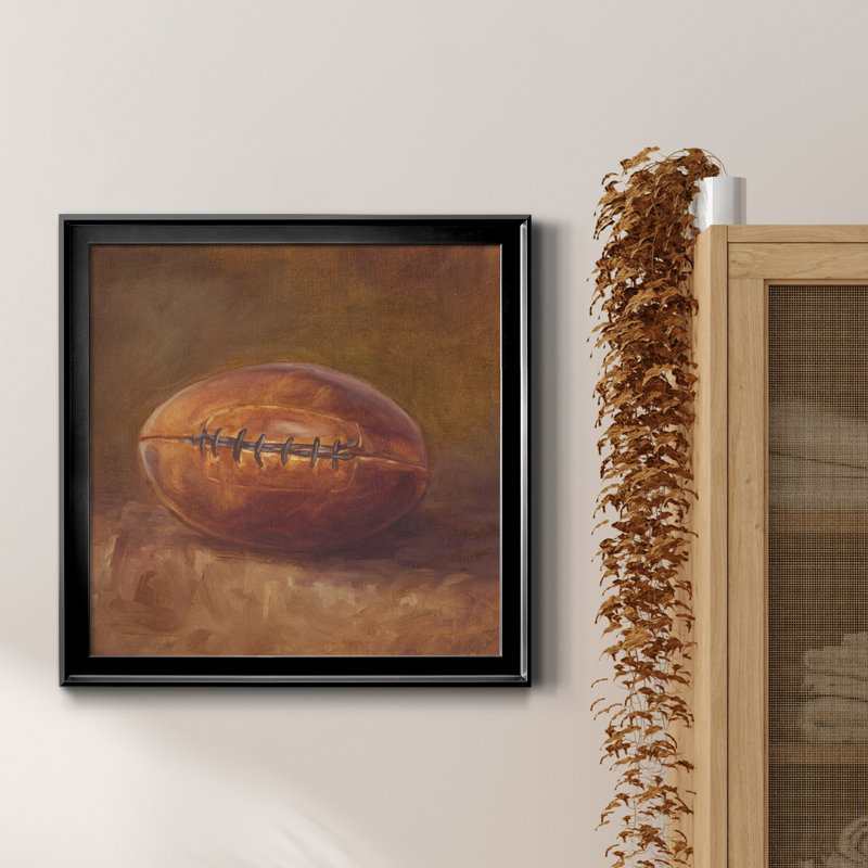 «Rustic Sports IV», reproduction encadrée de qualité supérieure - prête à être accrochée, H 34,5 po x l 34,5 po x P 1,5 po