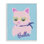 Giclée encadrée Cool Cat Bella, design par Steffanie Pisula