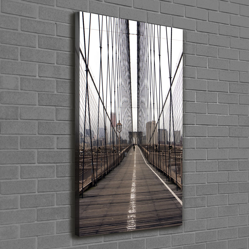 Brooklyn Bridge - Wrapped Canvas Print