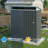 5 ft. W x 3 ft. D Metal Traditional Storage Shed with Window