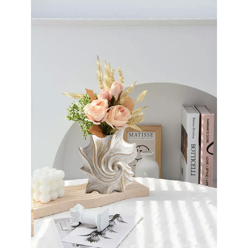 Petit vase à fleurs en céramique, vase décoratif pour la maison