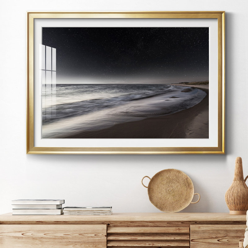 «Magic Night», reproduction encadrée de qualité supérieure, prête à être accrochée, H 22,5 po x l 30,5 po x P 1,5 po