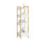 Tall Bathroom Organiser with 4 Shelves