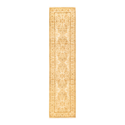 Classic One-of-a-Kind 2' 9" x 11' 10" Hand Knotted Area Rug