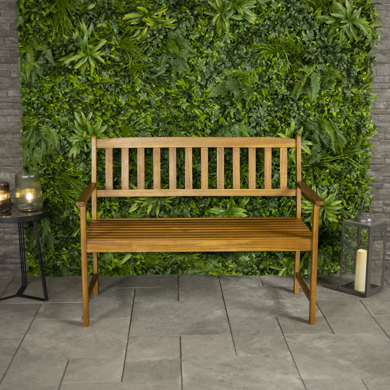 Manufactured Wood Wood Outdoor Bench