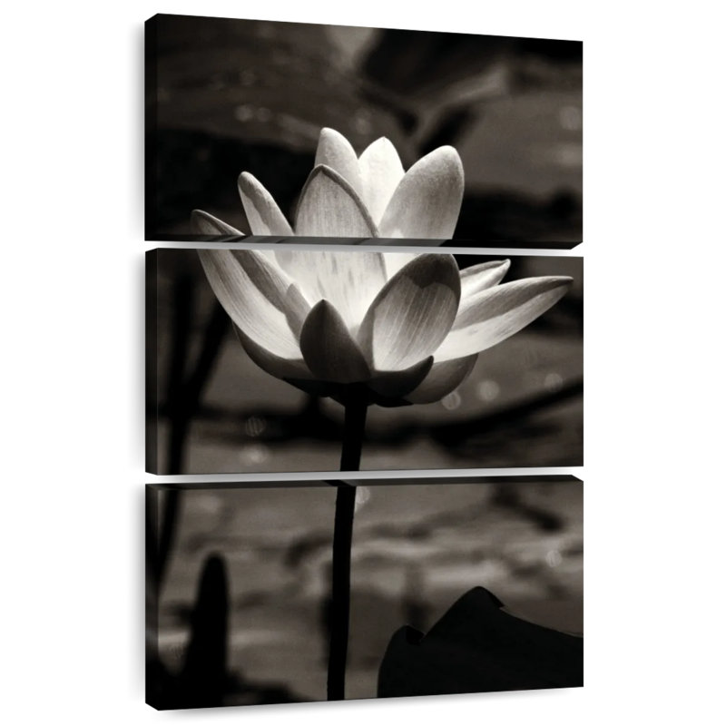 Harnek Lotus Flower III, 32" H x 20" W
