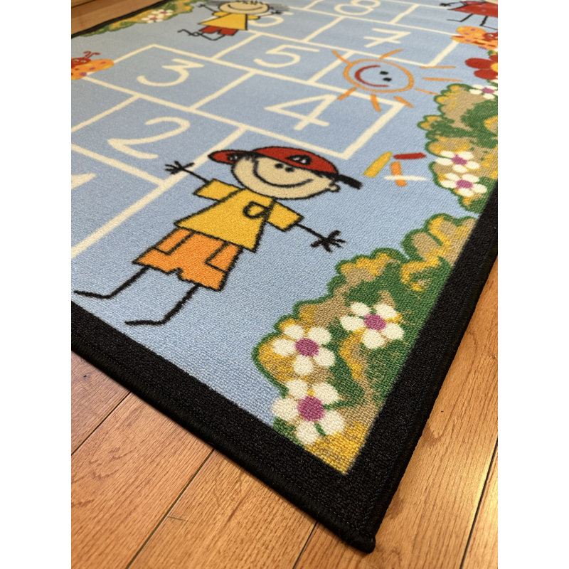 Tapis pour enfant Fun Time, Rectangle 3 pi x 5 pi