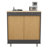 Jezelle Single Storage Cabinet ( 34.65'' H x 31.5'' W x 19.69'' D)-1974935929