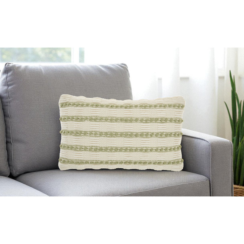 GC384-012020 Rectangular Pillow Cover & Insert, Sage