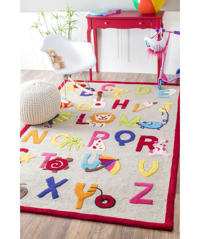 Ashana Hand Woven Wool Rug, Rectangle 3'6" x 5'6"