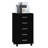 vidaXL Drawer Cabinet Engineered wood, Aluminum Medium-693956745