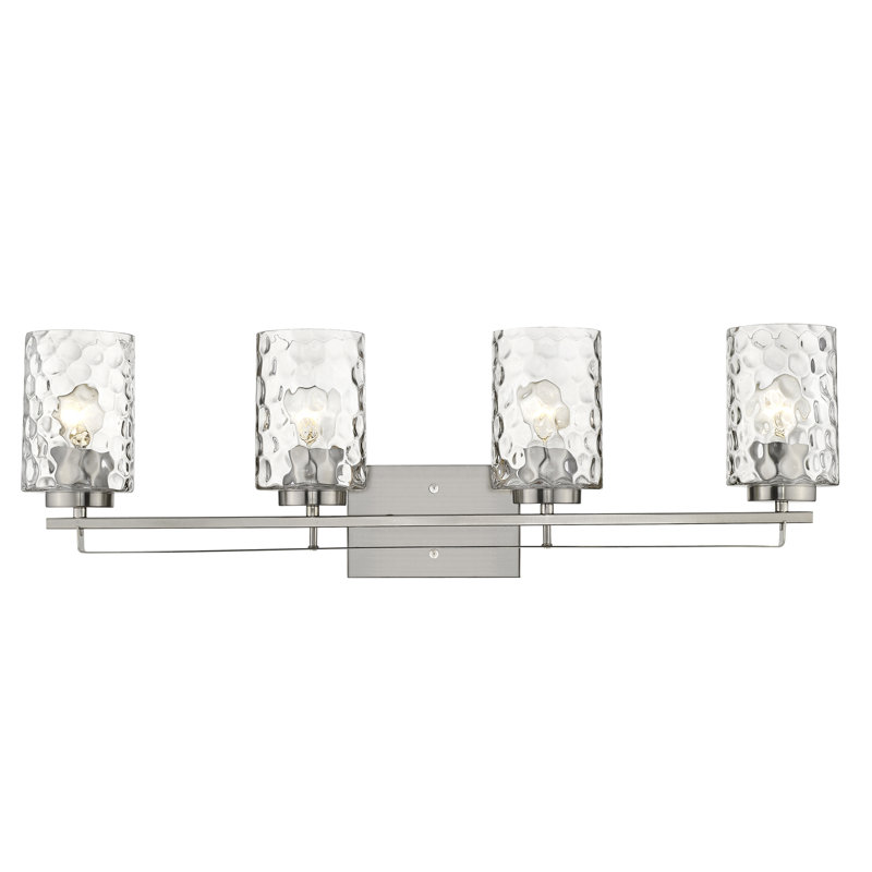 Livvy 4 - Light Dimmable Vanity Light, Satin Nickel