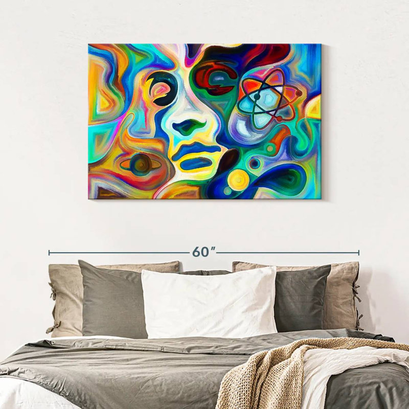 Avery Abstract Galaxy, 30" H x 45" W