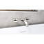 DreamLine Chesapeake 2 in. x 8 in. Wall Mounted Tub Faucet-1023989342