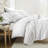Quilt Set - Lightweight - All Season Quilted Coverlet - Relic Stripe Taupe-105628349