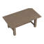 Table de salle à manger à tréteaux extensible Trevion   -111066120