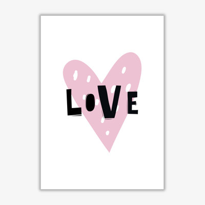 Love Heart Scandi - Print